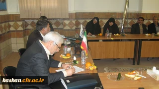 بازدید مسئولین محترم سازمان مرکز از مرکز آموزش عالی امام خمینی(ره)کاشان