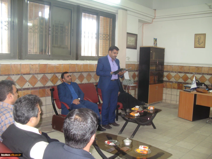 جلسه معارفه معاون مرکز