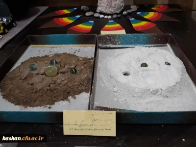 برپایی نمایشگاه علوم تجربی (دست سازه های دانشجویان )