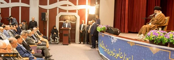 مشروح سخنان دکتر خنیفر رییس دانشگاه فرهنگیان در حضور رهبر معظم انقلاب اسلامی(مدظله العالی) 3