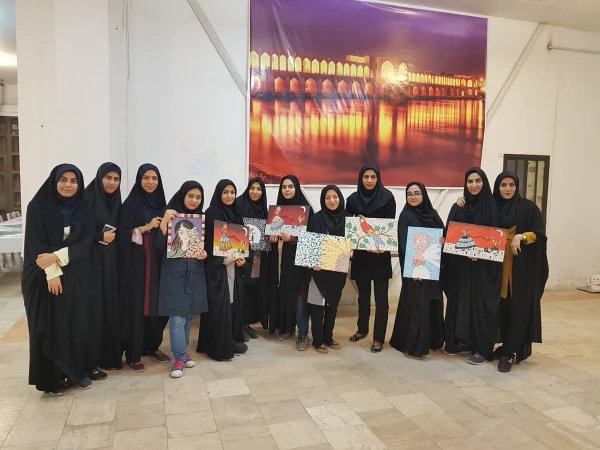 گزیده ای از نمایشگاه کاشی معرق 3