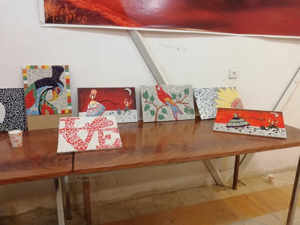 گزیده ای از نمایشگاه کاشی معرق 5