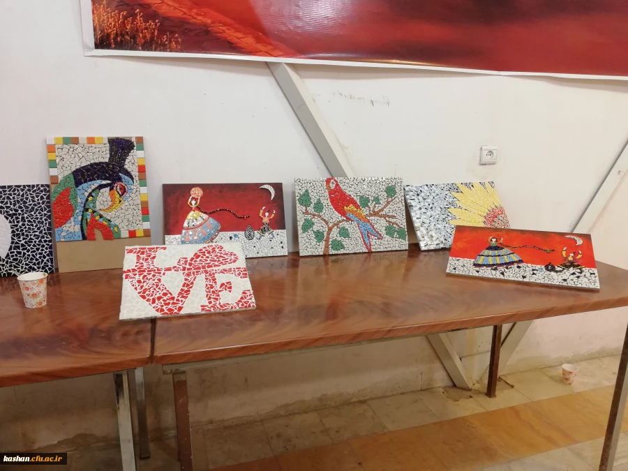 گزیده ای از نمایشگاه کاشی معرق 5