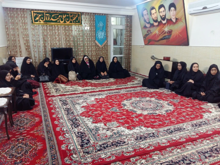 بازدید و عیادت از مادر شهیدان بارفروش 3