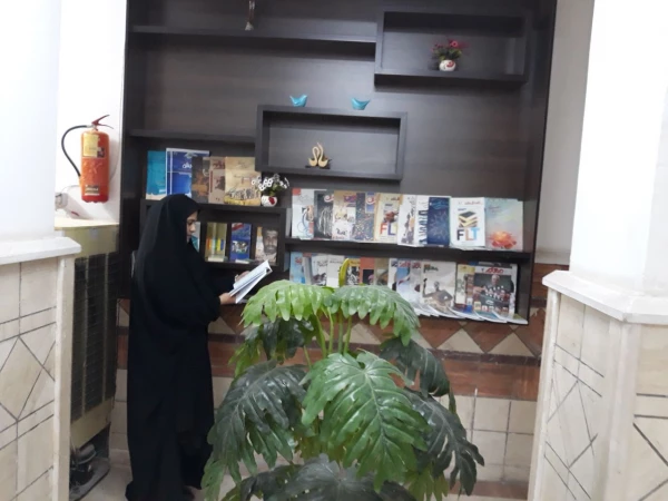 افتتاح کتابخانه سالنی خوابگاه 2