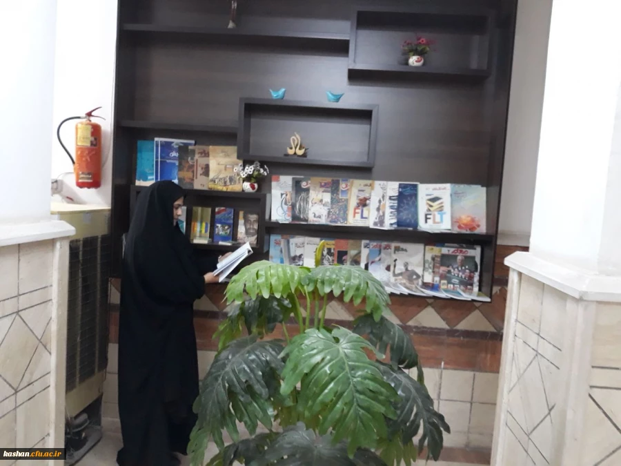 افتتاح کتابخانه سالنی خوابگاه 2