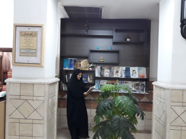 افتتاح کتابخانه سالنی خوابگاه 3