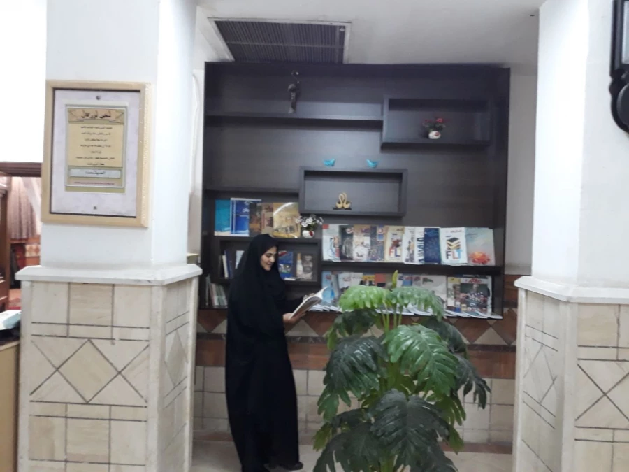 افتتاح کتابخانه سالنی خوابگاه 3