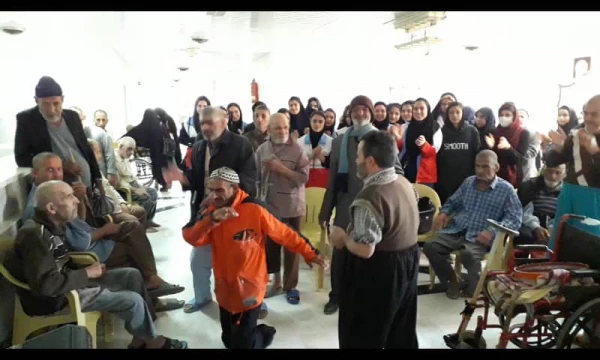 بازدید از خانه سالمندان گلابچی کاشان 5