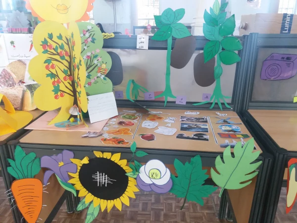 برپایی نمایشگاه دست سازه های درس علوم  4