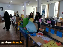 برپایی نمایشگاه دست سازه های درس علوم  6