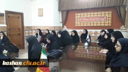 نشست تعاملی با نماینده نهاد رهبری دانشگاه فرهنگیان در مرکز امام خمینی (ره) کاشان 2