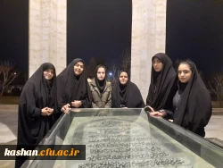 تجدید بیعت دانشجومعلمان مرکز امام خمینی (ره) کاشان با شهدای گرانقدر انقلاب اسلامی 2