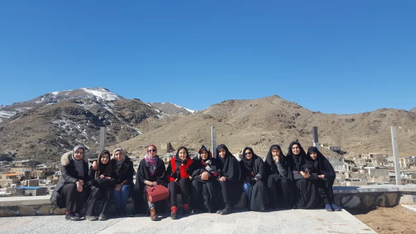  گزارش تصویری از برنامه طبیعت گردی روستای نشلج و زیارت امامزاده مشهد اردهال کاشان 2