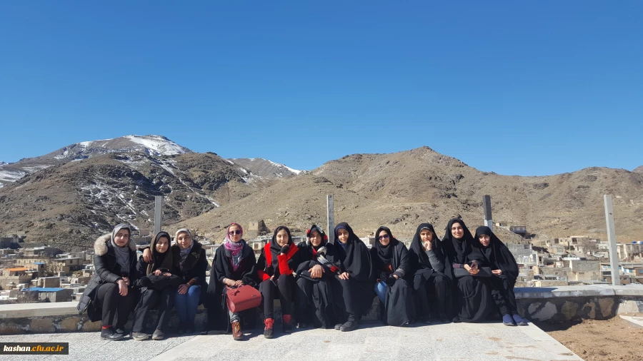  گزارش تصویری از برنامه طبیعت گردی روستای نشلج و زیارت امامزاده مشهد اردهال کاشان 2