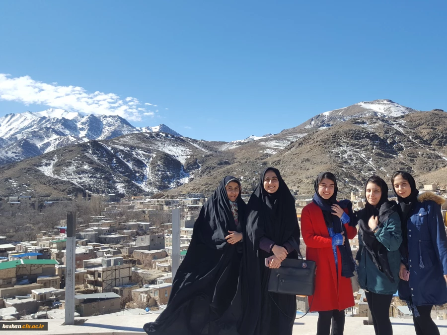  گزارش تصویری از برنامه طبیعت گردی روستای نشلج و زیارت امامزاده مشهد اردهال کاشان 8