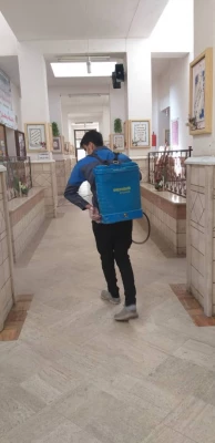 نظافت و ضدعفونی مرکز 12