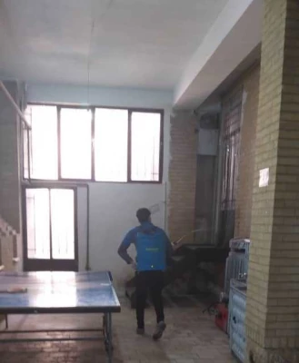 نظافت و ضدعفونی مرکز 18