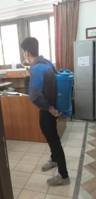 نظافت و ضدعفونی مرکز 20