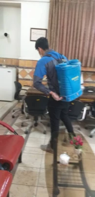 نظافت و ضدعفونی مرکز 21