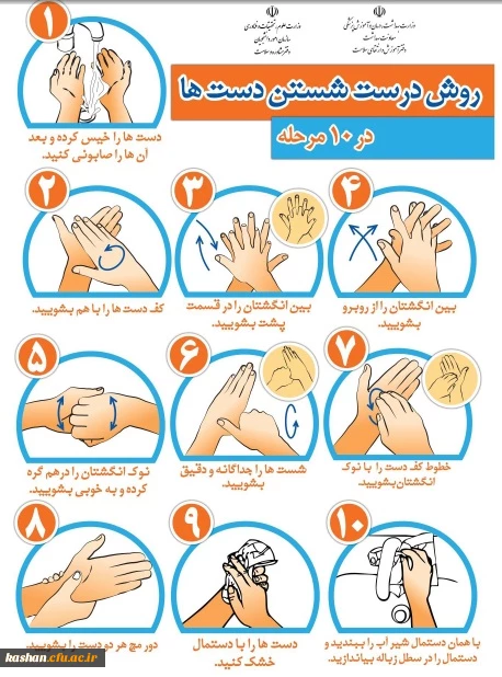 با رعایت اصول بهداشتی، کرونا را شکست می دهیم. 4