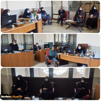 تشکیل جلسه شورای اداری دانشگاه فرهنگیان کاشان