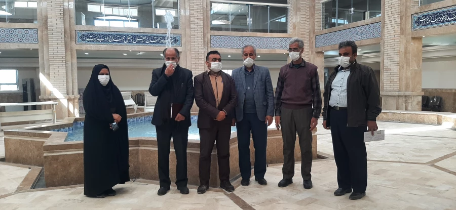بازدید سرپرست محترم مدیریت امور پردیس های دانشگاه فرهنگیان استان اصفهان از مرکز امام خمینی (ره) کاشان 2