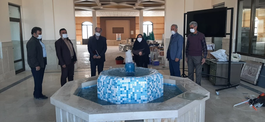 بازدید سرپرست محترم مدیریت امور پردیس های دانشگاه فرهنگیان استان اصفهان از مرکز امام خمینی (ره) کاشان 2