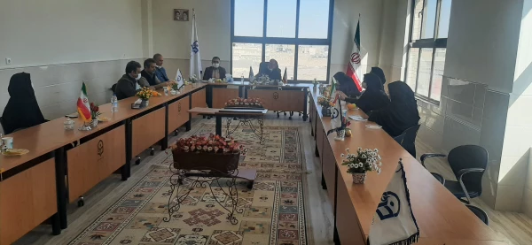 بازدید سرپرست محترم مدیریت امور پردیس های دانشگاه فرهنگیان استان اصفهان از مرکز امام خمینی (ره) کاشان 2