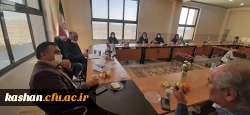 بازدید سرپرست محترم مدیریت امور پردیس های دانشگاه فرهنگیان استان اصفهان از مرکز امام خمینی (ره) کاشان 2