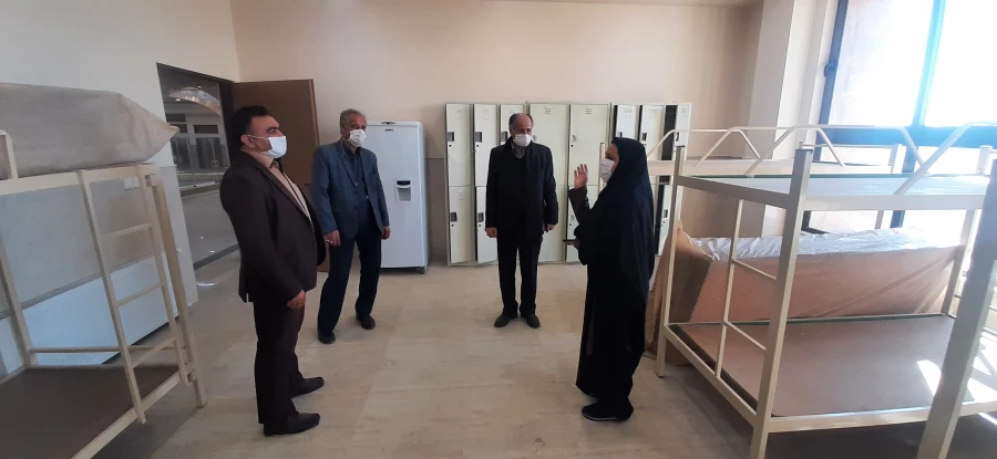 بازدید سرپرست محترم مدیریت امور پردیس های دانشگاه فرهنگیان استان اصفهان از مرکز امام خمینی (ره) کاشان 2