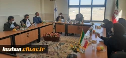 بازدید سرپرست محترم مدیریت امور پردیس های دانشگاه فرهنگیان استان اصفهان از مرکز امام خمینی (ره) کاشان 2