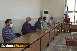 تشکیل جلسه ریاست دانشگاه فرهنگیان کاشان با کارمندان 3