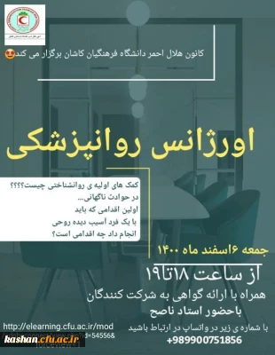 کارگاه اورژانس روانپزشکی