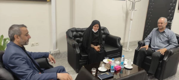 دیدار رئیس دانشگاه با ریاست اداره آموزش و پرورش شهرستان کاشان 2