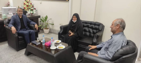 دیدار رئیس دانشگاه با ریاست اداره آموزش و پرورش شهرستان کاشان 3