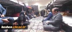 بازدید مسئولین حوزه معاونت دانشجویی سازمان مرکزی از مرکز امام خمینی (ره) کاشان 2