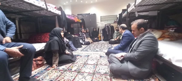 بازدید مسئولین حوزه معاونت دانشجویی سازمان مرکزی از مرکز امام خمینی (ره) کاشان 2