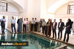 گزارش تصویری از اردوی یک روزه (بازدید از باغ تاریخی فین کاشان و آیین گلابگیری قمصر) مسئولین و اعضای هیات علمی استان به میزبانی مرکز کاشان 2
