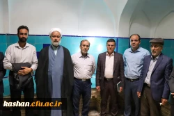 گزارش تصویری از اردوی یک روزه (بازدید از باغ تاریخی فین کاشان و آیین گلابگیری قمصر) مسئولین و اعضای هیات علمی استان به میزبانی مرکز کاشان 2