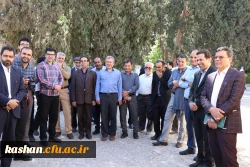 گزارش مصور از اردوی یک روزه مسئولین و اعضای هیات علمی دانشگاه فرهنگیان استان اصفهان به میزبانی مرکز کاشان؛  4