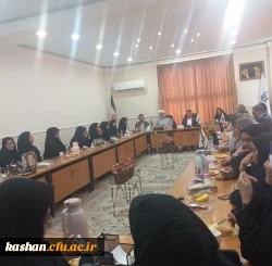 آیین تکریم بازنشستگی معاونت محترم هماهنگی مرکز امام خمینی (ره) کاشان 2