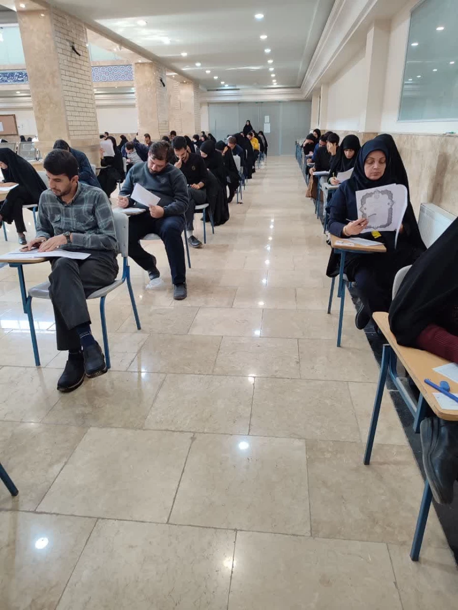 برگزاری آزمون پایانی دوره پودمان اول مهارت آموزان ماده 28 3