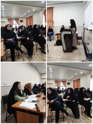 برگزاری فینال مرحله استانی جشنواره تدریس برتر در رشته دبیری ادبیات فارسی در دانشگاه فرهنگیان مرکز کاشان 3