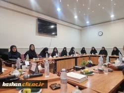 جلسه تودیع و معارفه مسئول حراست  مرکز امام خمینی (ره) کاشان 2