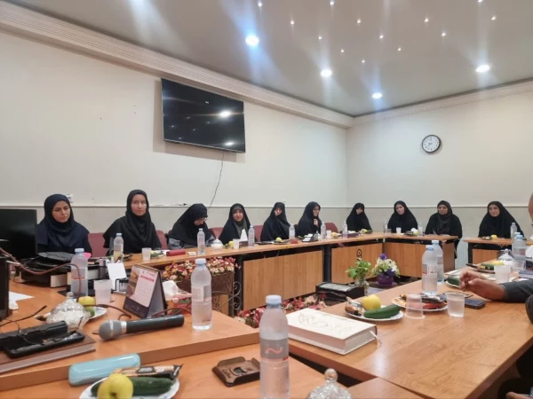 جلسه تودیع و معارفه مسئول حراست  مرکز امام خمینی (ره) کاشان 2