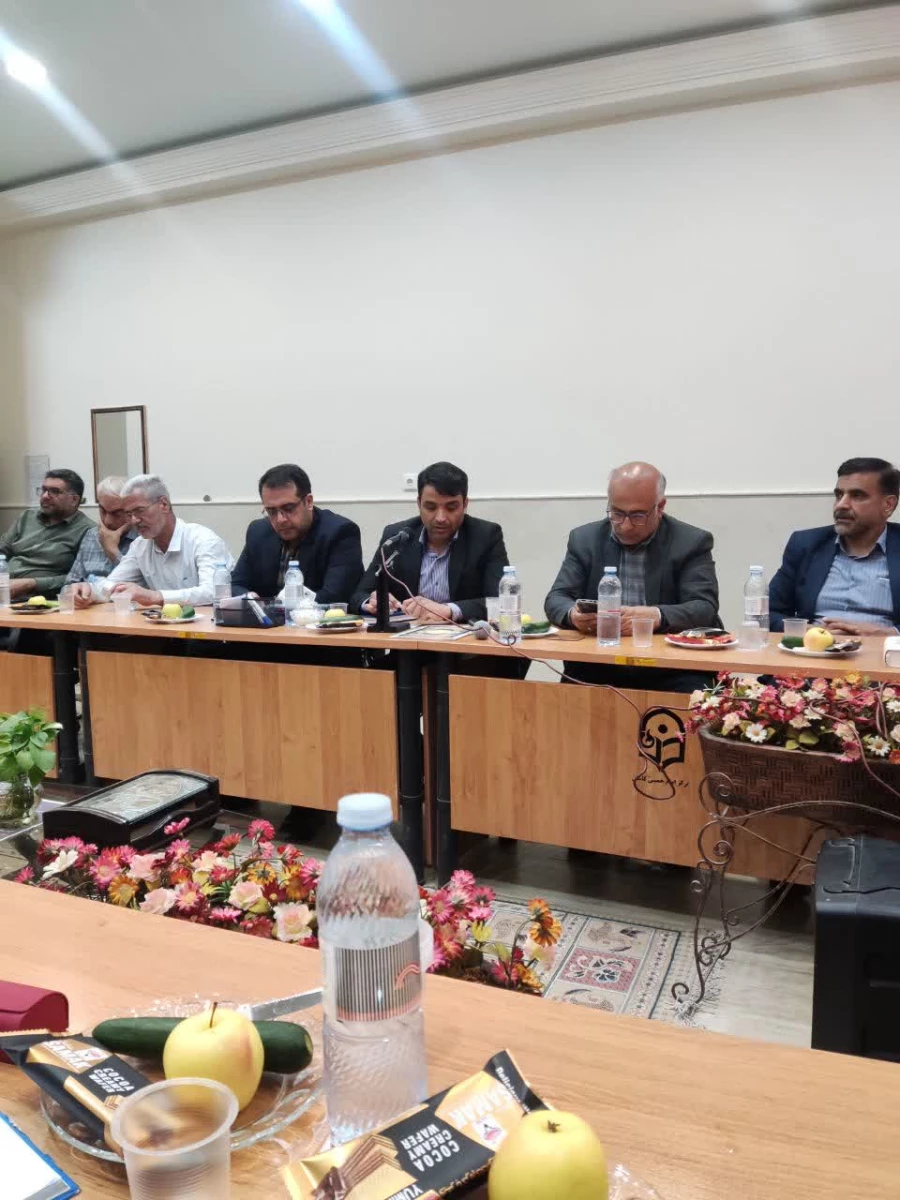 جلسه تودیع و معارفه مسئول حراست  مرکز امام خمینی (ره) کاشان 3