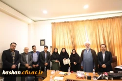 جلسه تودیع و معارفه مسئول حراست  مرکز امام خمینی (ره) کاشان 5