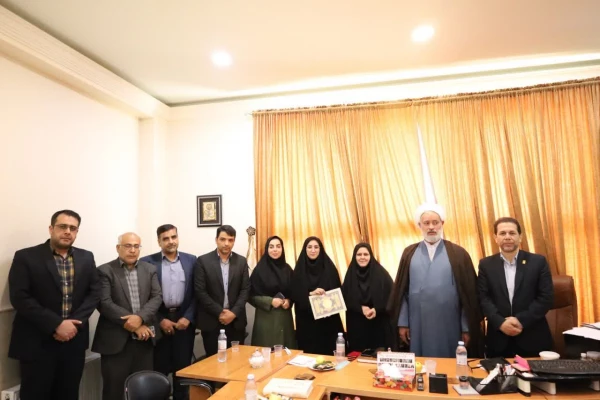 جلسه تودیع و معارفه مسئول حراست  مرکز امام خمینی (ره) کاشان 5