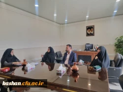 بازدید هیات نظارت و ارزیابی سازمان مرکزی از مرکز امام خمینی ره کاشان 2